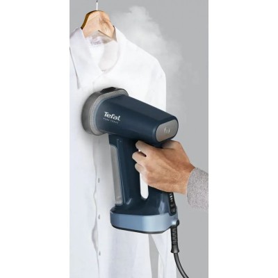 Відпарювач Tefal компактний Pure Force 3в1, 1800Вт, 180мл, постійна пара - 35гр, керам. підошва, синій
