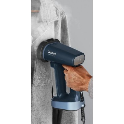 Відпарювач Tefal компактний Pure Force 3в1, 1800Вт, 180мл, постійна пара - 35гр, керам. підошва, синій