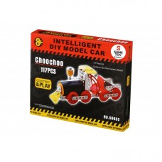 Конструктор металевий Same Toy Inteligent DIY Model Car Паравоз 117 ел. 58033Ut Конструктор металевий Same Toy Inteligent DIY Model Car Паравоз 117 ел. 58033Ut