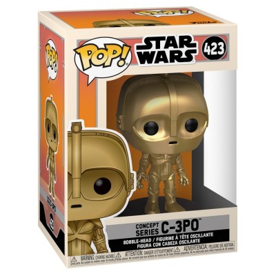 Funko Коллекционная фигурка Funko POP! Bobble Star Wars Concept series C3PO 50110