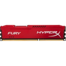 Пам'ять до ПК Kingston DDR3 1600 8GB HyperX Fury Red