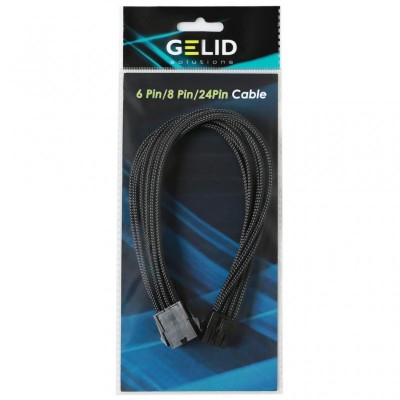 Кабель Gelid Solutions 8-pin EPS, 30см, черный (CA-8P-01)