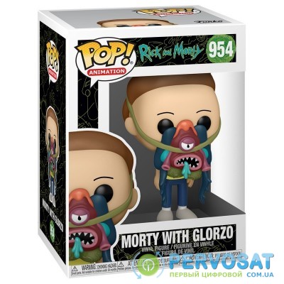 Фігурка Funko POP! Animation Rick &amp; Morty Morty w/ Glorzo 55248