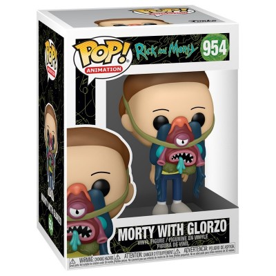 Фігурка Funko POP! Animation Rick &amp; Morty Morty w/ Glorzo 55248