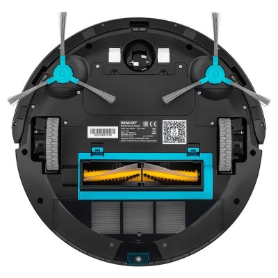 Робот-пилосос Sencor , 140Вт, h=7,9см, вологе прибирання, конт пил -0,45л, вода -0,24л, автон. робота до 120хв, вага-2,3кг, НЕРА, сірий