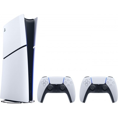 Ігрова консоль PlayStation 5 Slim Digital Edition (2 геймпади Dualsense)