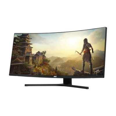 Монітор 2E GAMING 34" G3424B 2xHDMI, DP, VA, 3440x1440, 180Hz, 1ms, NTSC 85%, CURVED, FreeSync, HAS