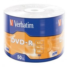 Диск DVD Verbatim 4.7Gb 16X Wrap-box 50шт MATT SILVER (43788) Диск DVD Verbatim 4.7Gb 16X Wrap-box 50шт MATT SILVER (43788)