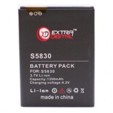 Акумуляторна батарея для телефону EXTRADIGITAL Samsung GT-S5830 Galaxy Ace (1350 mAh) (BMS6321)