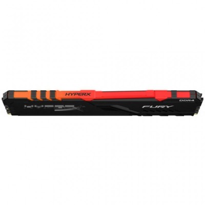 Модуль пам'яті для комп'ютера DDR4 8GB 3000 MHz HyperX Fury Black RGB Kingston Fury (ex.HyperX) (HX430C15FB3A/8)
