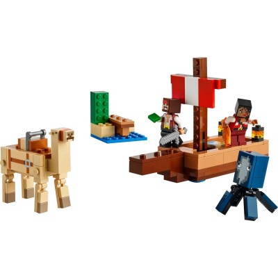 Конструктор LEGO Minecraft Подорож на піратському кораблі