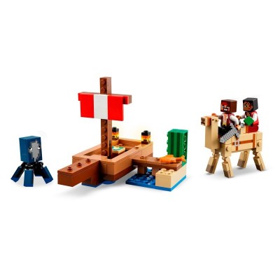 Конструктор LEGO Minecraft Подорож на піратському кораблі