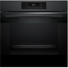 Духова шафа Bosch електрична, 76л, A, дисплей, конвекція, телескопічні направляючі (2 рівні), чорний Духова шафа Bosch електрична, 76л, A, дисплей, конвекція, телескопічні направляючі (2 рівні), чорний