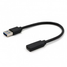 Перехідник USB3.0 Type-C (USB-вилка/C-розетка) Cablexpert (A-USB3-AMCF-01) Перехідник USB3.0 Type-C (USB-вилка/C-розетка) Cablexpert (A-USB3-AMCF-01)