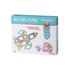 Конструктор Magplayer магнітний набір 62ел Конструктор Magplayer магнітний набір 62ел