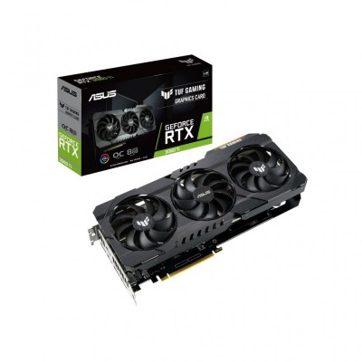 Видеокарта ASUS GeForce RTX3060Ti 8Gb TUF OC GAMING V2 LHR (TUF-RTX3060TI-O8G-V2-GAMING)