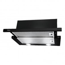 Витяжка Hansa телескопічна, 60см, 475м.куб/год., чорний