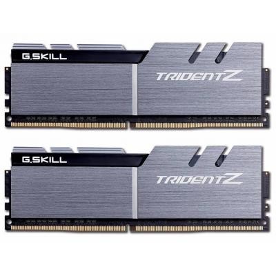 Модуль пам'яті для комп'ютера DDR4 16GB (2x8GB) 3200 MHz Trident Z Black G.Skill (F4-3200C16D-16GTZSK)