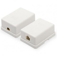 Розетка мережева Atcom RJ45 x1 UTP cat.6 (60251) Розетка мережева Atcom RJ45 x1 UTP cat.6 (60251)