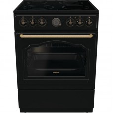 Плита Gorenje електрична склокерамічна, 71л, 60x60см, дисплей, програматор, приготування з паром, чорний матовий Плита Gorenje електрична склокерамічна, 71л, 60x60см, дисплей, програматор, приготування з паром, чорний матовий
