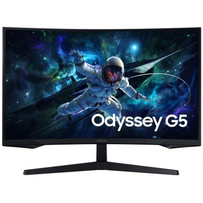 Монітор Samsung 31.5&quot; Odyssey G55C 2xHDMI, DP, VA, 2560x1440, 165Hz, 1ms
