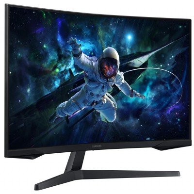 Монітор Samsung 31.5&quot; Odyssey G55C 2xHDMI, DP, VA, 2560x1440, 165Hz, 1ms