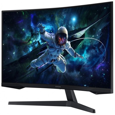 Монітор Samsung 31.5&quot; Odyssey G55C 2xHDMI, DP, VA, 2560x1440, 165Hz, 1ms