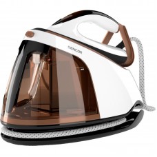 Праска-парогенератор Sencor, 3000Вт, 1500мл, паровий удар -430гр, постійна пара - 160гр, Anti-calc, керам. підошва, біло-коричневий Праска-парогенератор Sencor, 3000Вт, 1500мл, паровий удар -430гр, постійна пара - 160гр, Anti-calc, керам. підошва, біло-коричневий