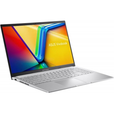 Ноутбук ASUS Vivobook 15 X1502VA-BQ490 15.6" FHD IPS, Intel i7-13620H, 16GB, F512GB, UMA, NoOS, Сріблястий