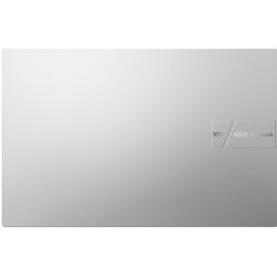 Ноутбук ASUS Vivobook 15 X1502VA-BQ490 15.6" FHD IPS, Intel i7-13620H, 16GB, F512GB, UMA, NoOS, Сріблястий