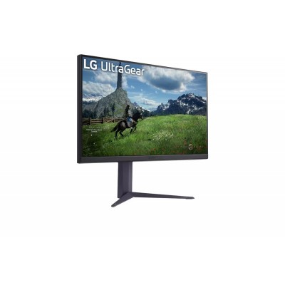 Монітор LG 31.5" 32GS85Q-B 2xHDMI, DP, USB, Audio, NanoIPS, 2560x1440, 180Hz, 1ms, DCI-P3 98%, G-SYNC, FreeSync, Pivot, HDR10