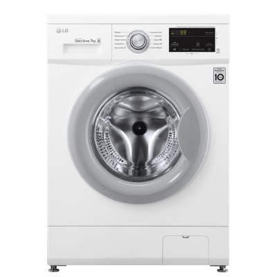 Пральна машина з фронт. завант. LG F2J3HN1W, 7кг, 1200, A+++, глибина 44см, Дисплей, Білий