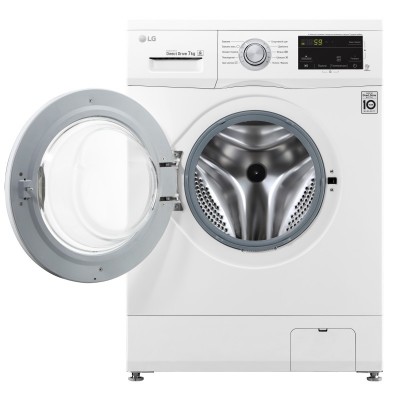 Пральна машина з фронт. завант. LG F2J3HN1W, 7кг, 1200, A+++, глибина 44см, Дисплей, Білий