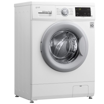 Пральна машина з фронт. завант. LG F2J3HN1W, 7кг, 1200, A+++, глибина 44см, Дисплей, Білий