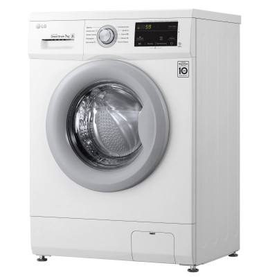 Пральна машина з фронт. завант. LG F2J3HN1W, 7кг, 1200, A+++, глибина 44см, Дисплей, Білий