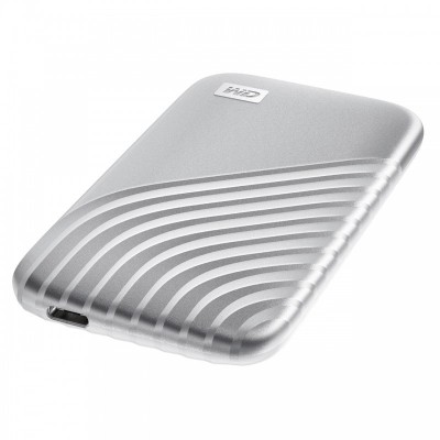 Портативний SSD USB 3.2 WD Passport 500GB R1050/W1000MB/s Silver
