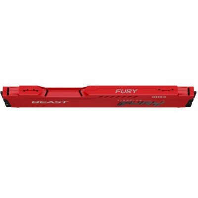 Пам'ять до ПК Kingston DDR3 1600 8GB FURY Beast Red