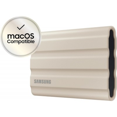 Портативний SSD Samsung 2TB USB 3.2 Gen 2 Type-C T7 Shield