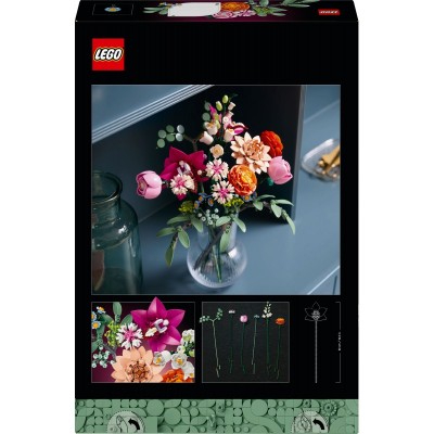 Конструктор LEGO Botanicals Милий рожевий букет квітів