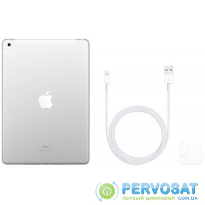 Планшет Apple A2198 iPad 10.2" Wi-Fi + 4G 32GB Silver (MW6C2RK/A)