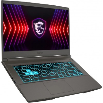 Ноутбук MSI Thin B12UCX 15.6 FHD, Intel i5-12450H, 16GB, F1512GB, NVD2050-4, DOS, чорний