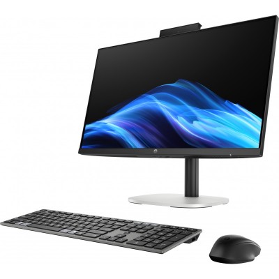 Комп'ютер персональний моноблок HP ProStudio 4-G1i 23.8" FHD IPS AG, Intel U5-235T, 16GB, F512GB, UMA, WiFi, кл+м, DOS, чорний