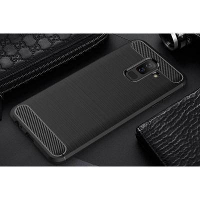 Чехол для моб. телефона Laudtec для Samsung A6 Plus 2018/A605 Carbon Fiber (Black) (LT-A605F)