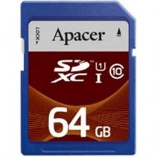 Карта пам'яті Apacer 64GB SDHC UHS-I Class10 RP (AP64GSDXC10U1-R) Карта пам'яті Apacer 64GB SDHC UHS-I Class10 RP (AP64GSDXC10U1-R)