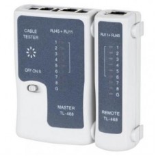 Тестер кабельний RJ-45 Merlion (TL-468) Тестер кабельний RJ-45 Merlion (TL-468)