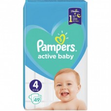 Підгузок Pampers Active Baby Maxi Размер 4 (9-14 кг), 49 шт. (8001090949851) Підгузок Pampers Active Baby Maxi Размер 4 (9-14 кг), 49 шт. (8001090949851)