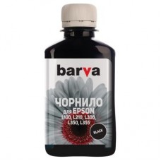 Чорнило BARVA EPSON L100/L210/L300/L350/L355 180г (T6641) BLACK (L100-399) Чорнило BARVA EPSON L100/L210/L300/L350/L355 180г (T6641) BLACK (L100-399)
