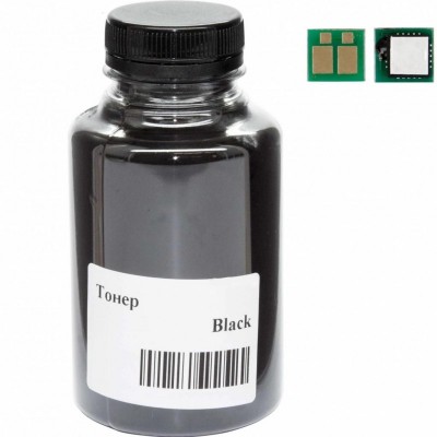 Тонер Canon 054 MF641/643/645, LBP-621/623, 45г 1.2K Black +chip AHK (3203613)