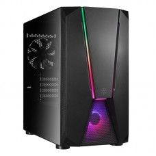 Корпус SilverStone Fara FAV1MB-PRO без БЖ, 2xUSB3.0, 2xUSB2.0, 1x120мм, ARGB VGA 379мм, LCS ready, TG Side Panel, mATX, чорний Корпус SilverStone Fara FAV1MB-PRO без БЖ, 2xUSB3.0, 2xUSB2.0, 1x120мм, ARGB VGA 379мм, LCS ready, TG Side Panel, mATX, чорний