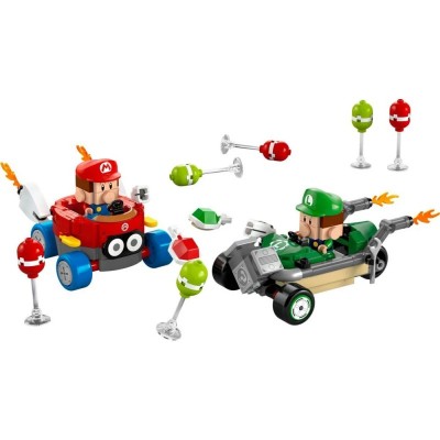 Конструктор LEGO Super Mario Mario Kart – Baby Mario vs. Baby Luigi